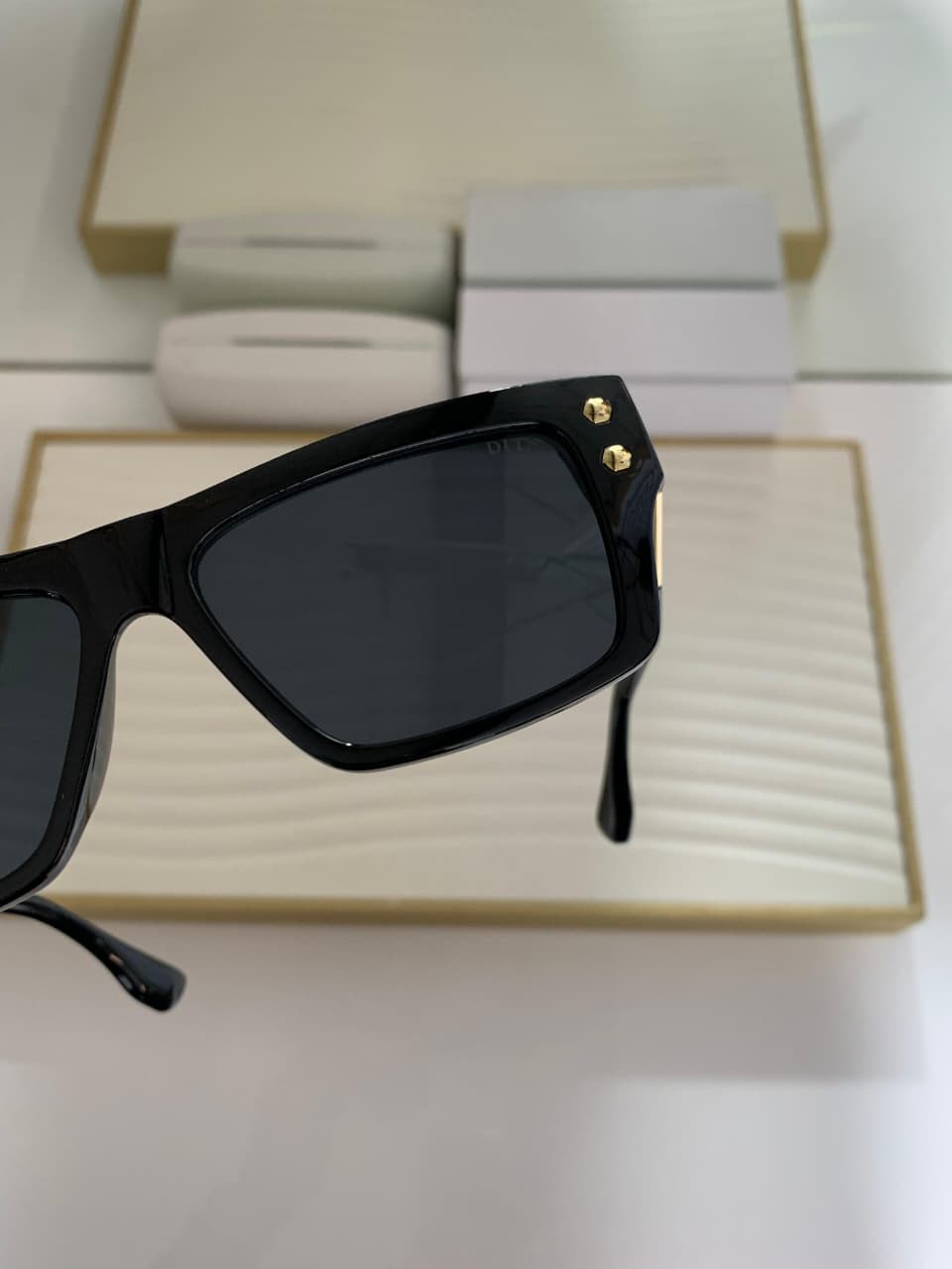 Buy First Copy DITA Men’s Sunglasses Gold & Black Edition - Master Quality 7A Mirror at Lowest Price Online India