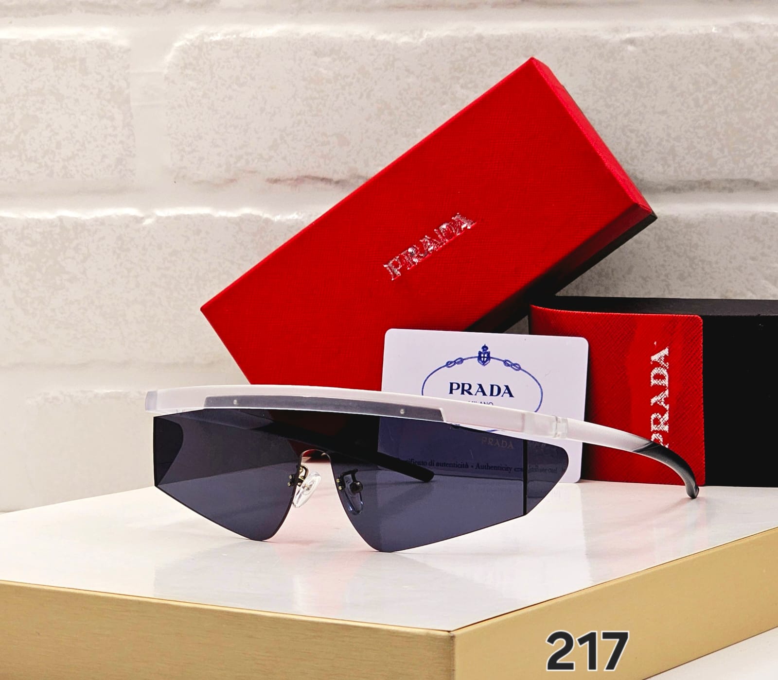 Buy First Copy Prada Sport Wrap Men’s Sunglasses - Master Quality 7A Mirror at Lowest Price Online India