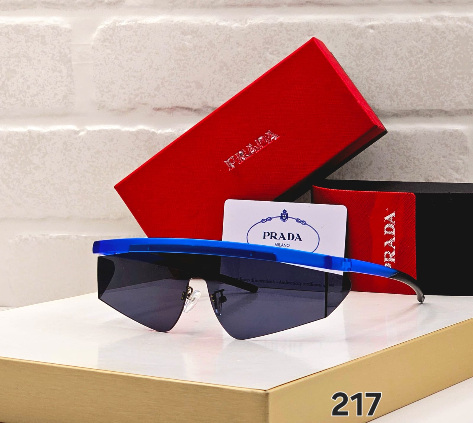 Buy First Copy Prada Sport Wrap Men’s Sunglasses - Master Quality 7A Mirror at Lowest Price Online India