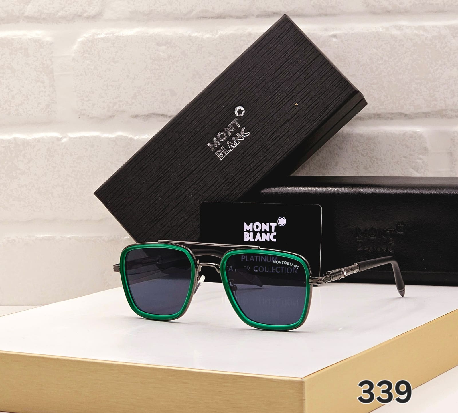 Buy First Copy Montblanc Men’s square Sunglasses - Master Quality 7A Mirror at Lowest Price Online India
