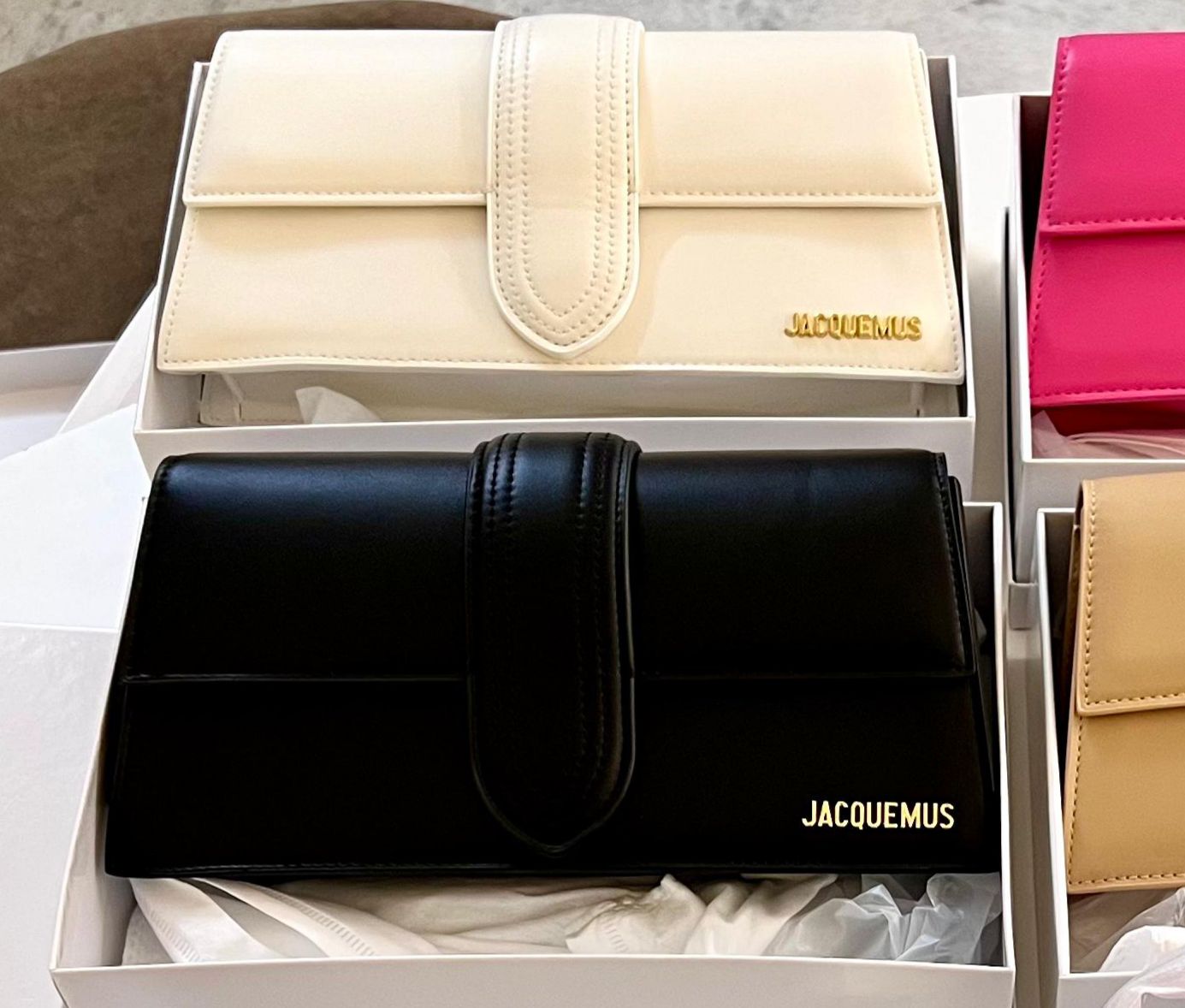 Buy First Copy Jacquemus Le Petit Bambimou Women Sling Bags - Master Quality 7A Mirror at Lowest Price Online India