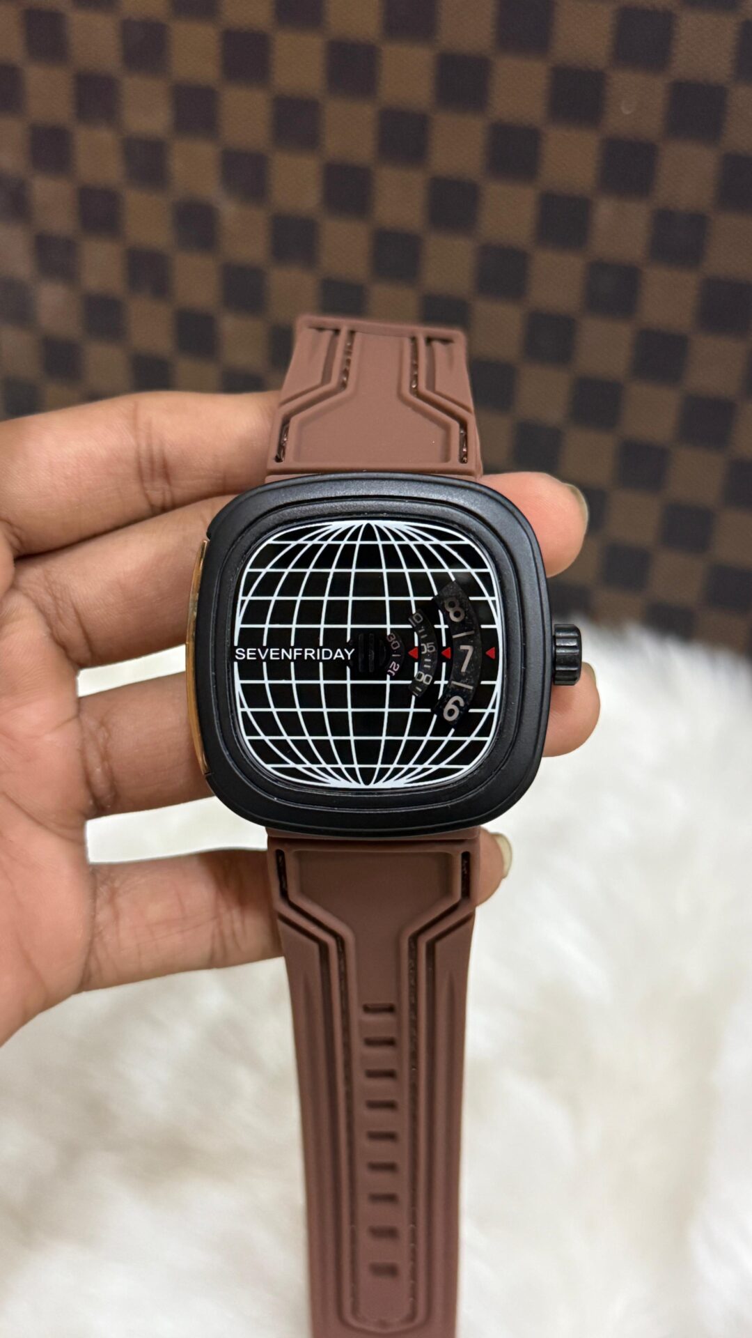 Buy First Copy SevenFriday World Dial Quartz Men’s Watch - Master Quality 7A Mirror at Lowest Price Online India