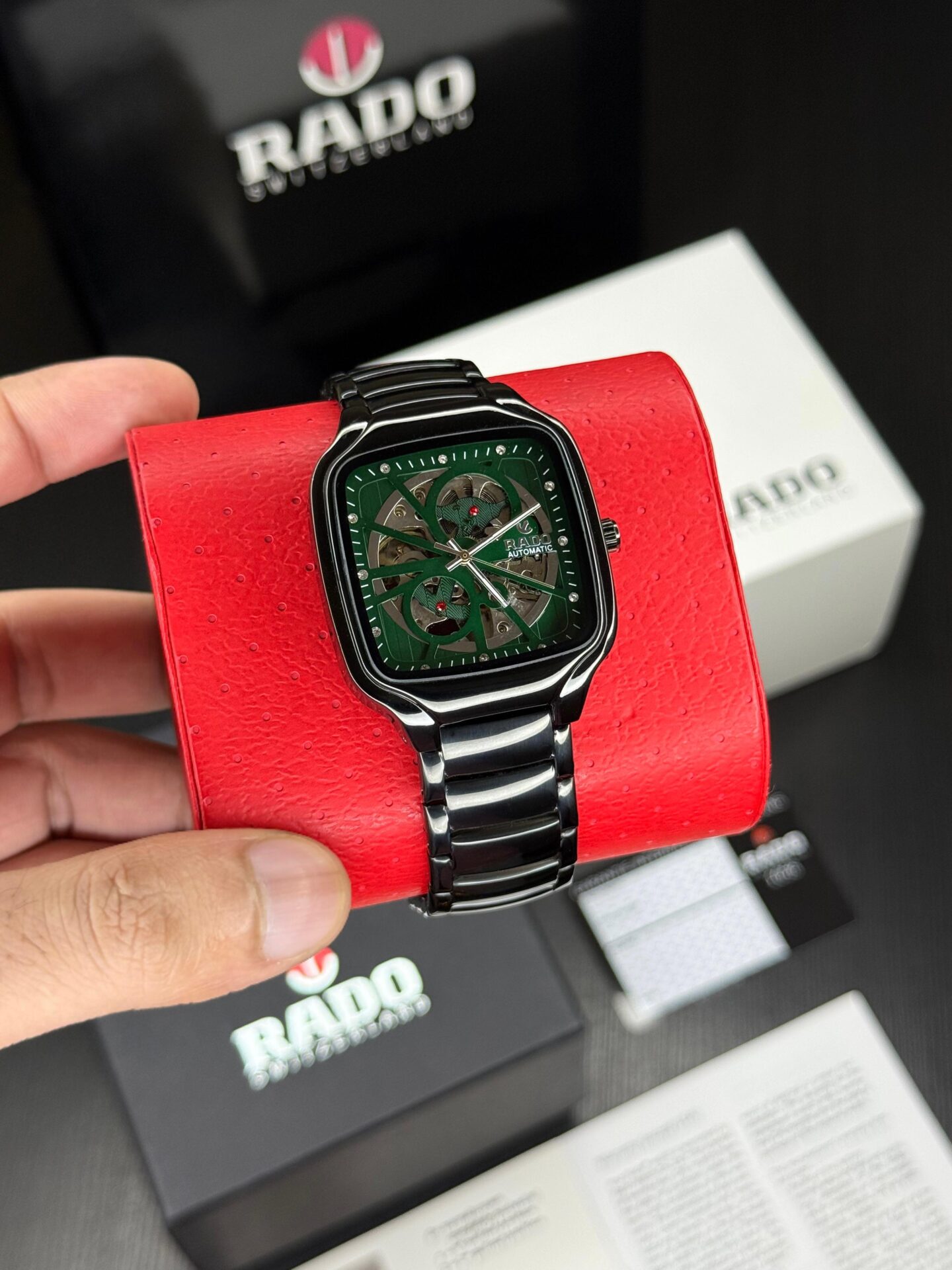 Buy First Copy Rado Automatic Open Heart Men’s Automatic Watch - Master Quality 7A Mirror at Lowest Price Online India