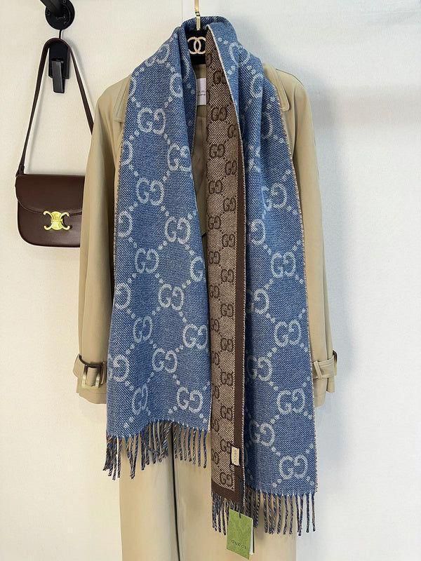 Buy First Copy Gucci Woollen Unisex Muffler/Stole - Master Quality 7A Mirror at Lowest Price Online India