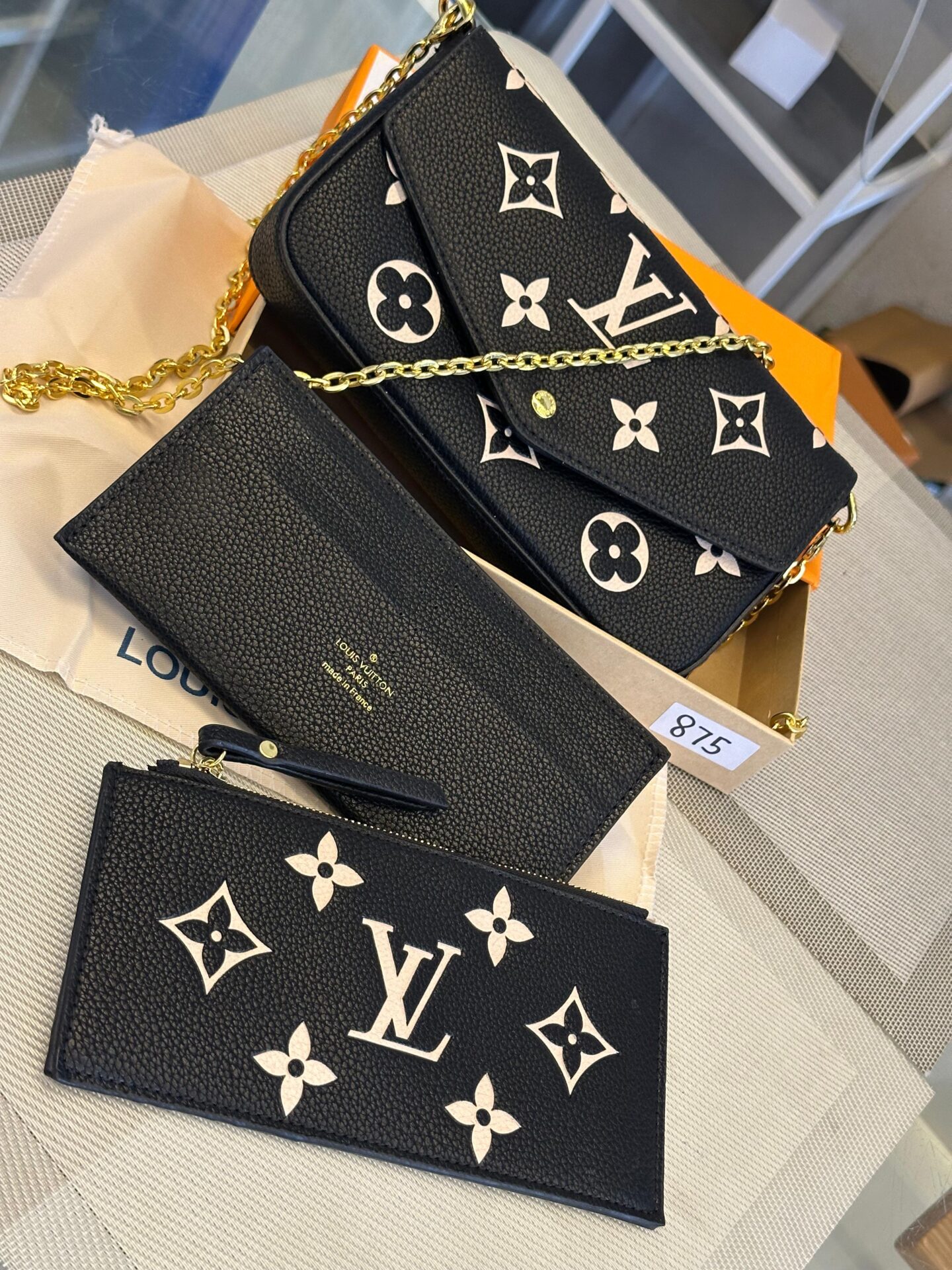 Buy First Copy Louis Vuitton Pochette Félicie Women’s Bag with Sling - Master Quality 7A Mirror at Lowest Price Online India
