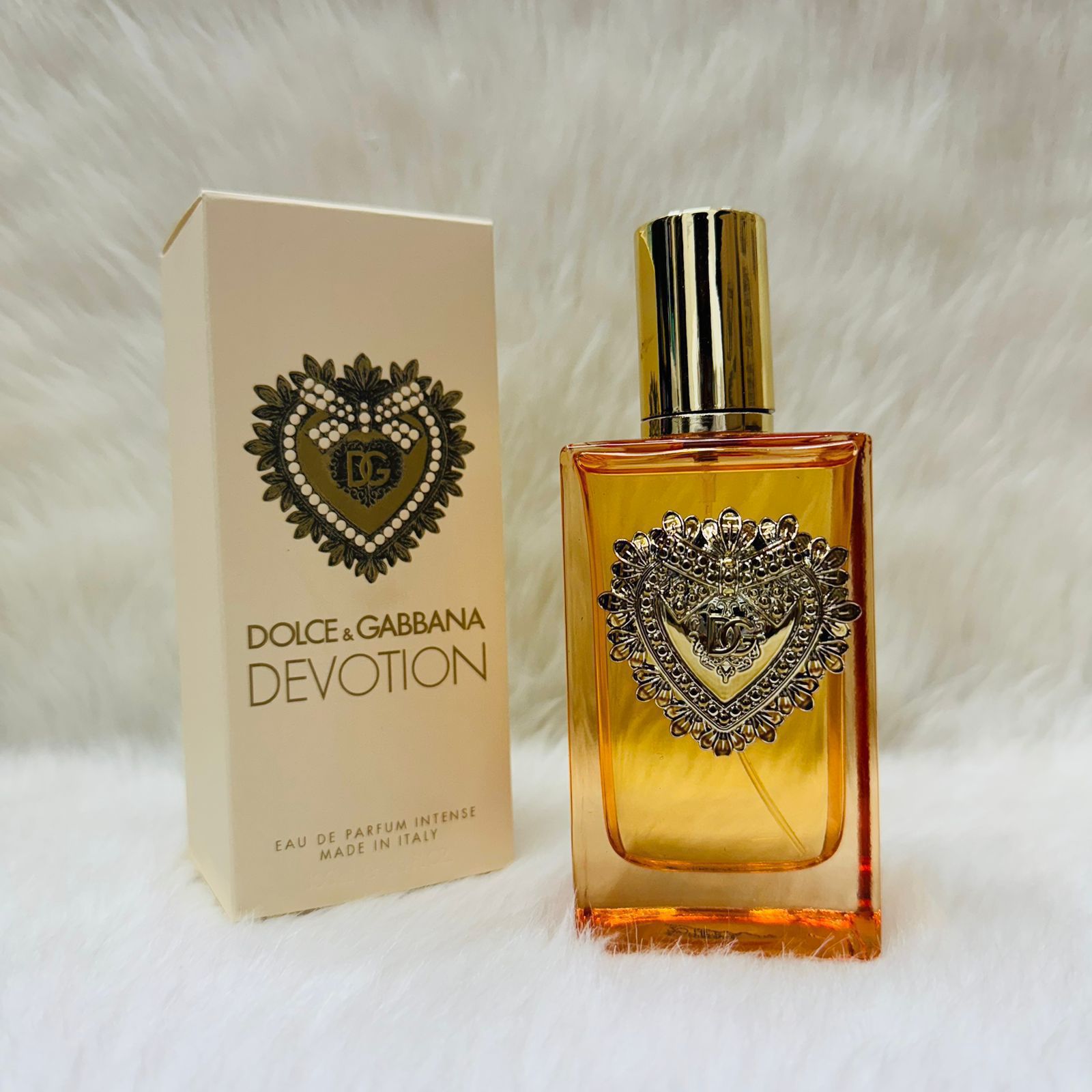 Buy First Copy Dolce & Gabbana Devotion Unisex Collection Pour Homme EDP, Eau de Parfum Intense, Signature Designer Heart Motif - Master Quality 7A Mirror at Lowest Price Online India