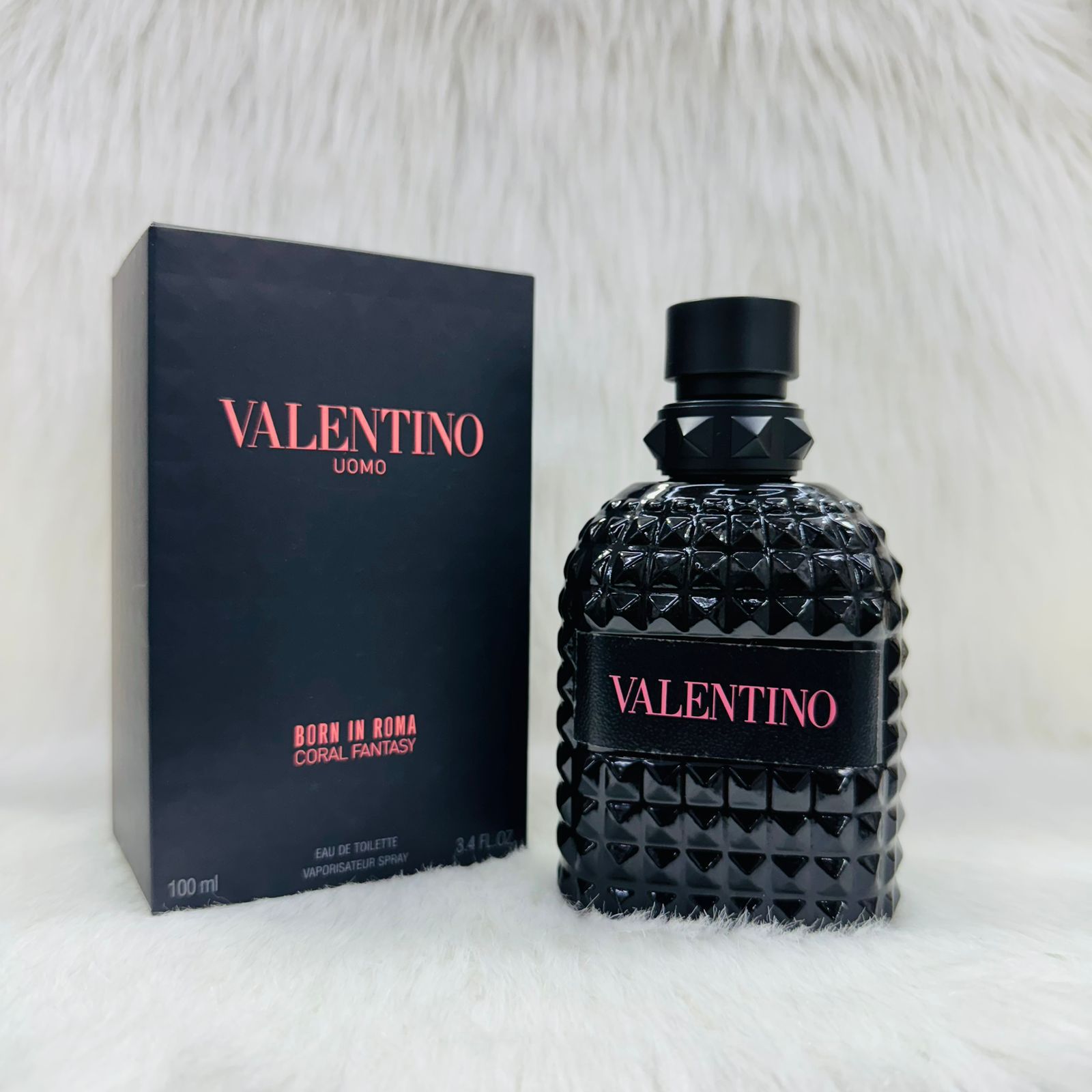 Buy First Copy Valentino Uomo Born In Roma Coral Fantasy EDT 100ml Men’s Designer Black Stud Bottle - Master Quality 7A Mirror at Lowest Price Online India
