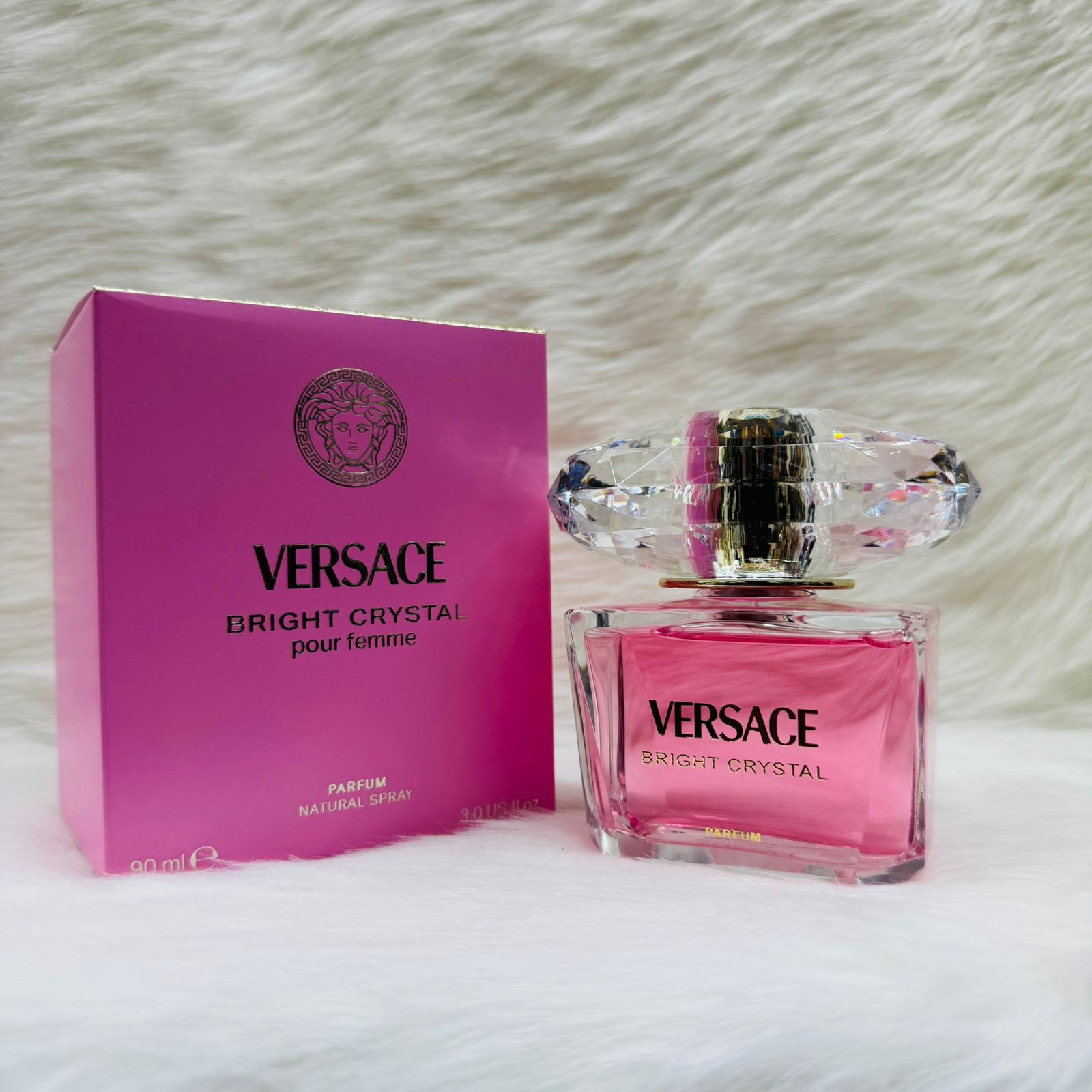 Buy First Copy Versace Crystal Collection – Bright Crystal, Absolu, Crystal Noir, Yellow Diamond – 90ml Women’s Designer Perfume - Master Quality 7A Mirror at Lowest Price Online India