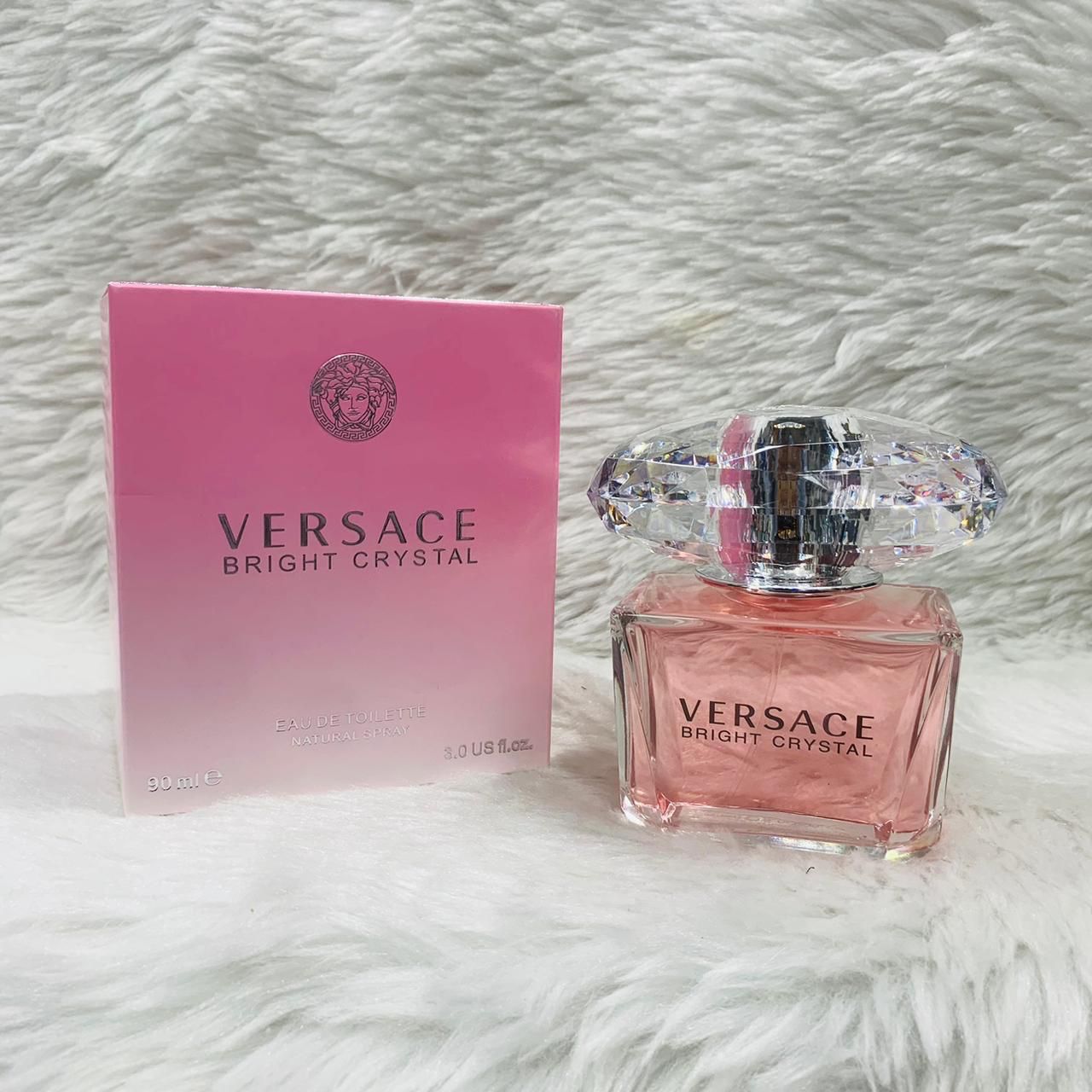 Buy First Copy Versace Crystal Collection – Bright Crystal, Absolu, Crystal Noir, Yellow Diamond – 90ml Women’s Designer Perfume - Master Quality 7A Mirror at Lowest Price Online India