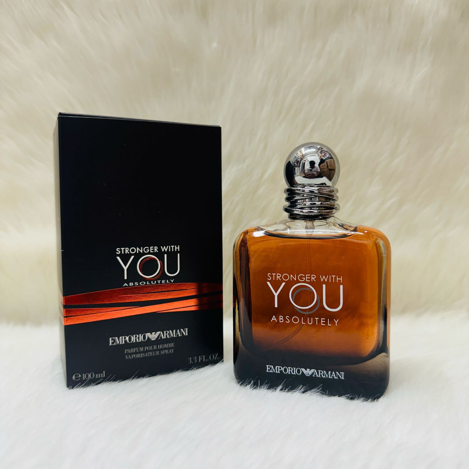 Buy First Copy Emporio Armani Stronger With You & Because It’s You Unisex Collection – Tobacco, Absolutely, Oud, Amber, Parfum, In Love, 100ml - Master Quality 7A Mirror at Lowest Price Online India