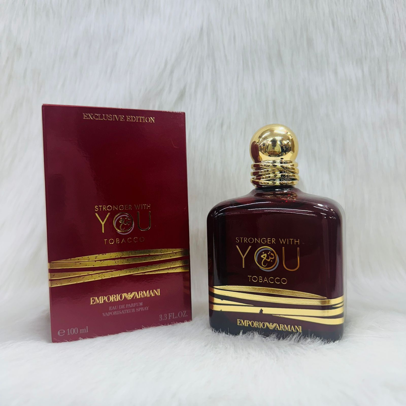 Buy First Copy Emporio Armani Stronger With You & Because It’s You Unisex Collection – Tobacco, Absolutely, Oud, Amber, Parfum, In Love, 100ml - Master Quality 7A Mirror at Lowest Price Online India