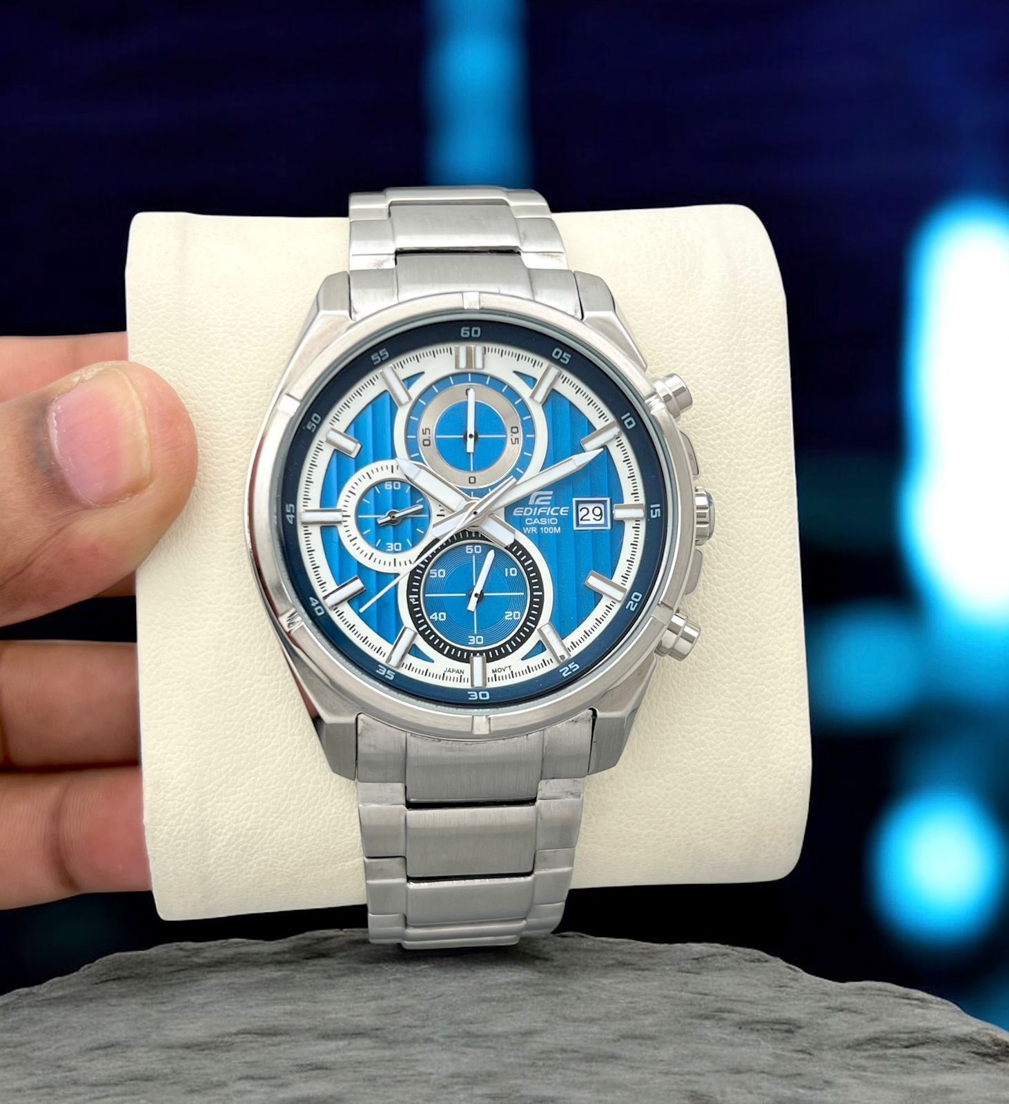 Buy First Copy Casio Edifice EFR532 Steel Chronograph 42mm Quartz Movement Men’s Watch - Master Quality 7A Mirror at Lowest Price Online India