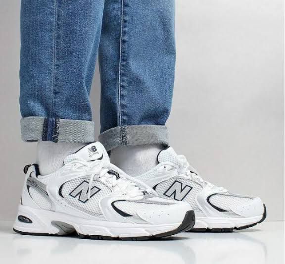 Buy First Copy New Balance 530 All White Trainer Men’s Shoes - Master Quality 7A Mirror at Lowest Price Online India