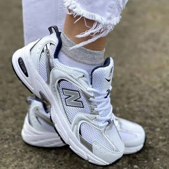 Buy First Copy New Balance 530 All White Trainer Men’s Shoes - Master Quality 7A Mirror at Lowest Price Online India