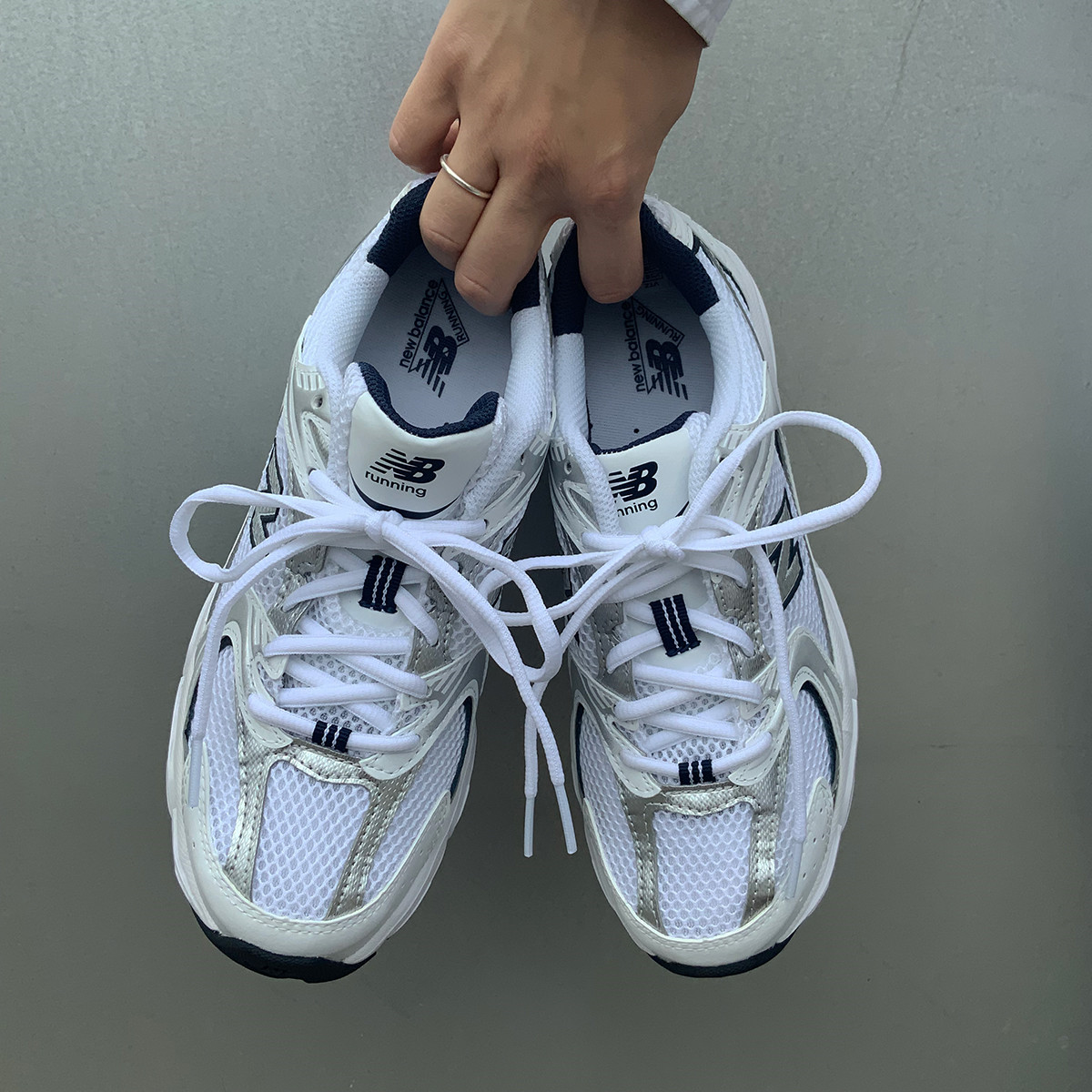 Buy First Copy New Balance 530 All White Trainer Men’s Shoes - Master Quality 7A Mirror at Lowest Price Online India