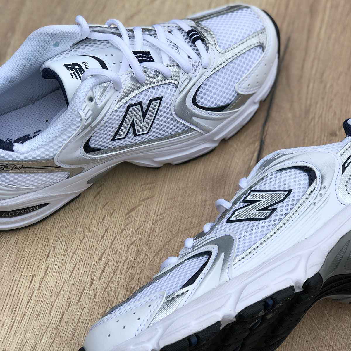 Buy First Copy New Balance 530 All White Trainer Men’s Shoes - Master Quality 7A Mirror at Lowest Price Online India