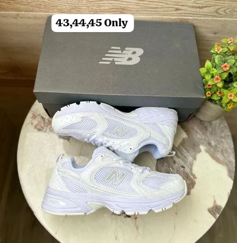 Buy First Copy New Balance 530 All White Trainer Men’s Shoes - Master Quality 7A Mirror at Lowest Price Online India