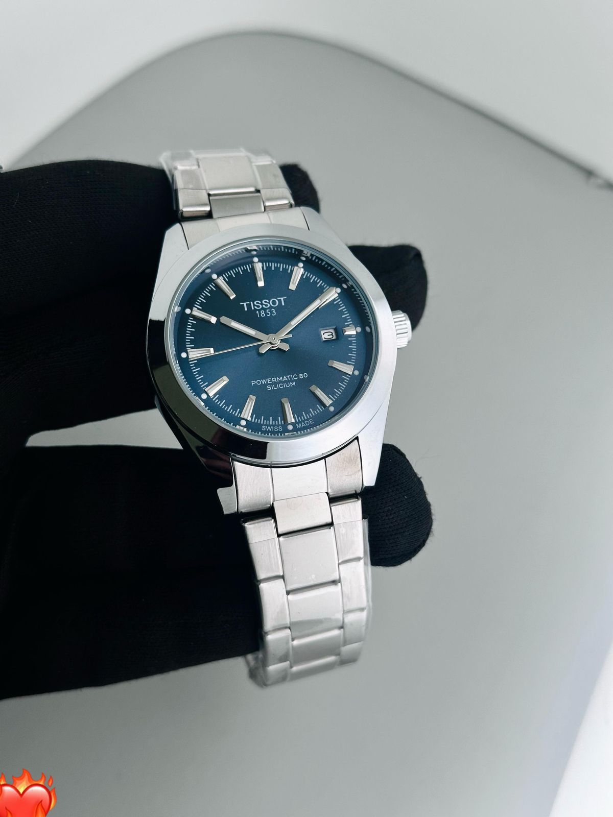 Buy First Copy Tissot PRX Powermatic 80 Silicium 40mm Quartz Movement Men’s Watch - Master Quality 7A Mirror at Lowest Price Online India