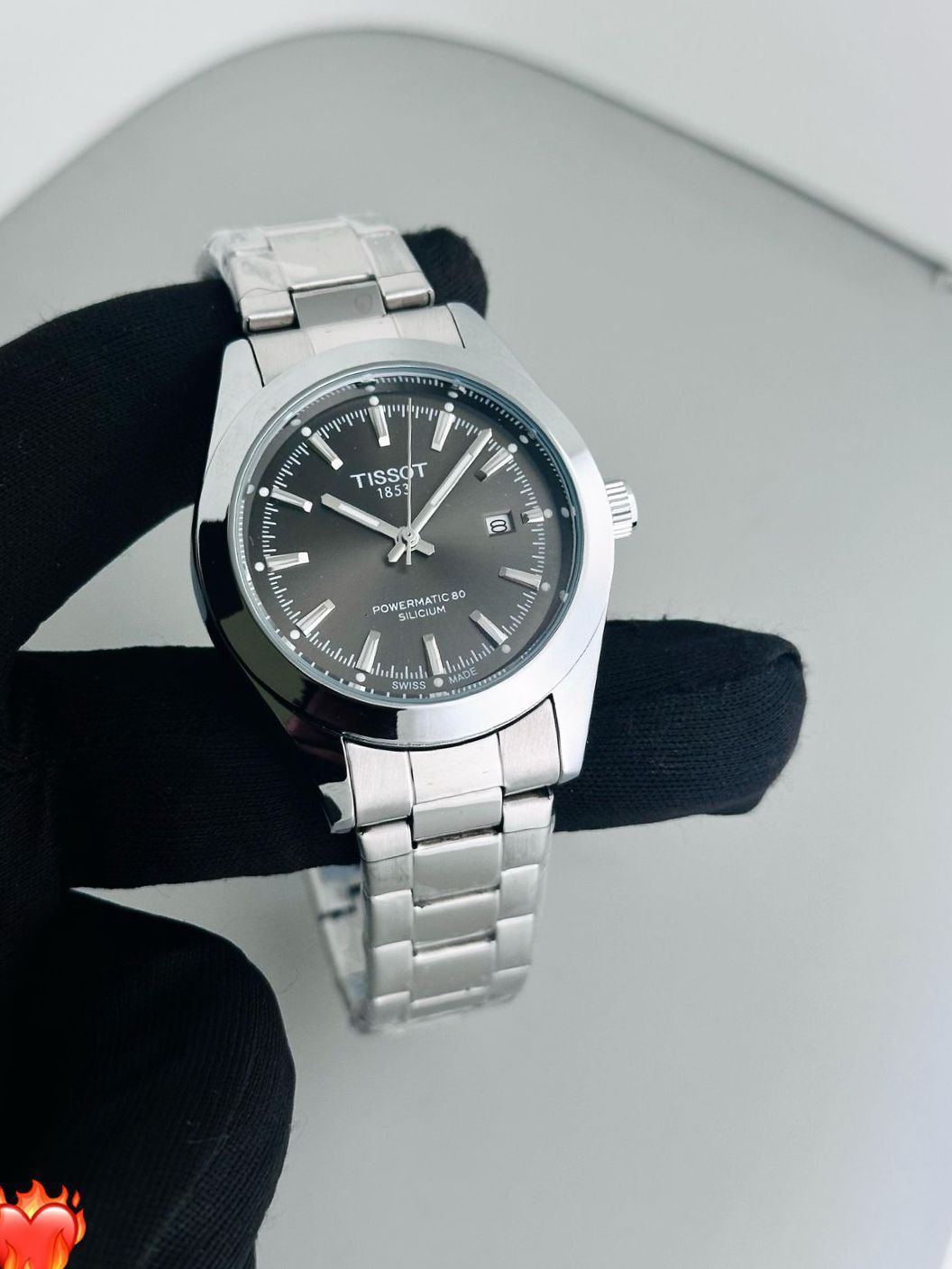 Buy First Copy Tissot PRX Powermatic 80 Silicium 40mm Quartz Movement Men’s Watch - Master Quality 7A Mirror at Lowest Price Online India