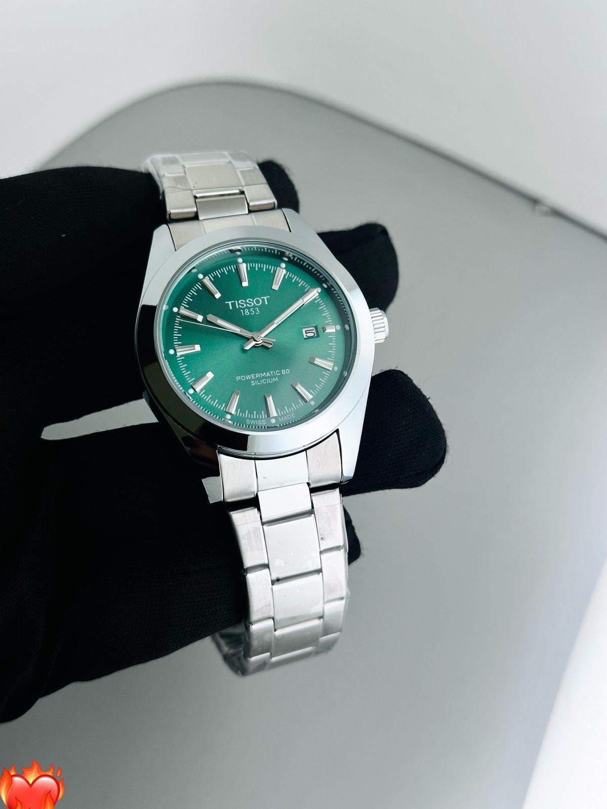 Buy First Copy Tissot PRX Powermatic 80 Silicium 40mm Quartz Movement Men’s Watch - Master Quality 7A Mirror at Lowest Price Online India