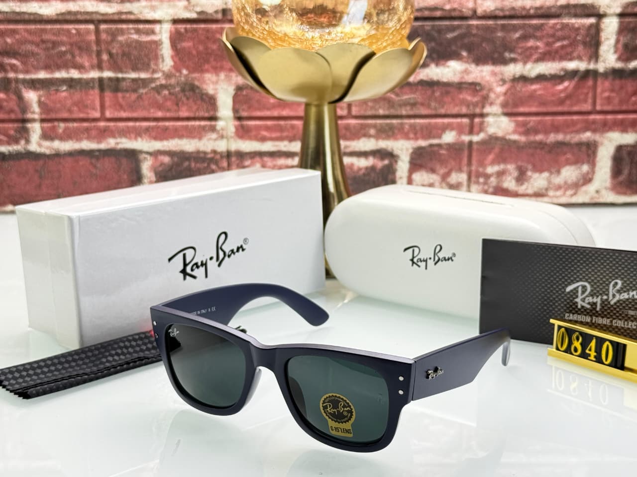 Buy First Copy Ray-Ban Carbon Fibre Collection Unisex Sunglasses - Master Quality 7A Mirror at Lowest Price Online India