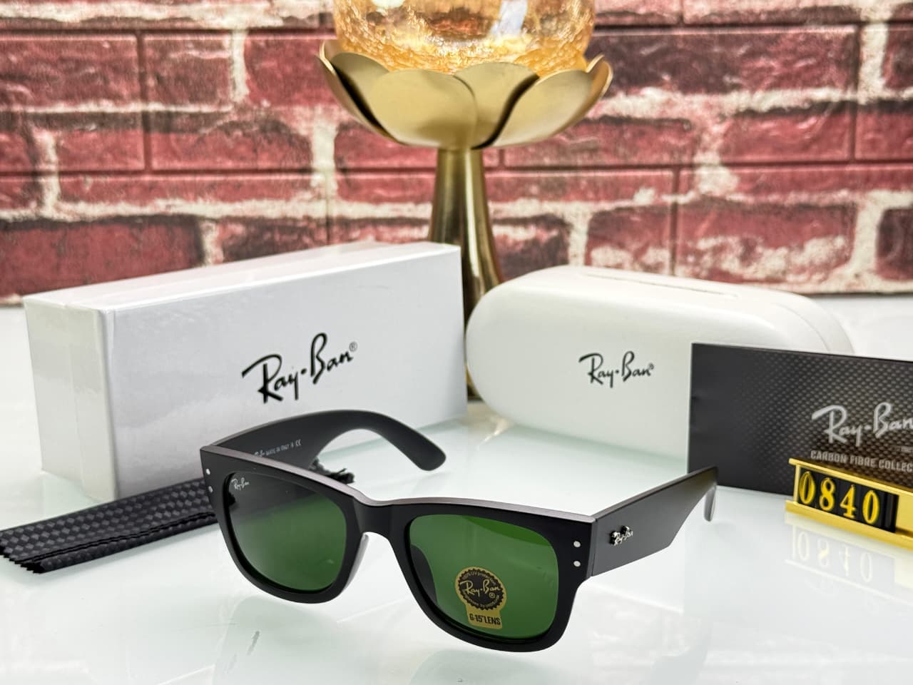 Buy First Copy Ray-Ban Carbon Fibre Collection Unisex Sunglasses - Master Quality 7A Mirror at Lowest Price Online India