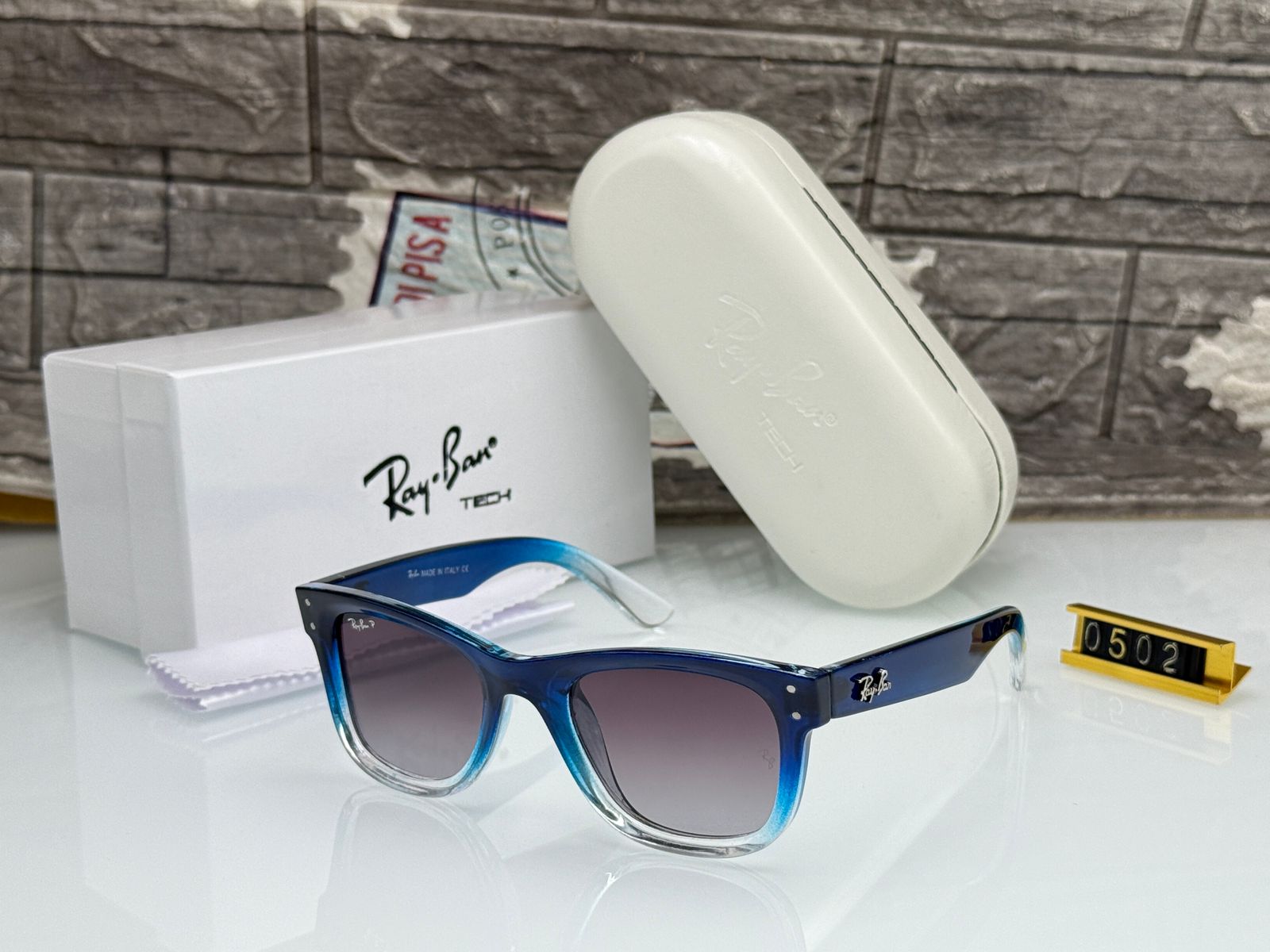Buy First Copy Ray-Ban Bold rectangle frame Men’s Sunglasses - Master Quality 7A Mirror at Lowest Price Online India