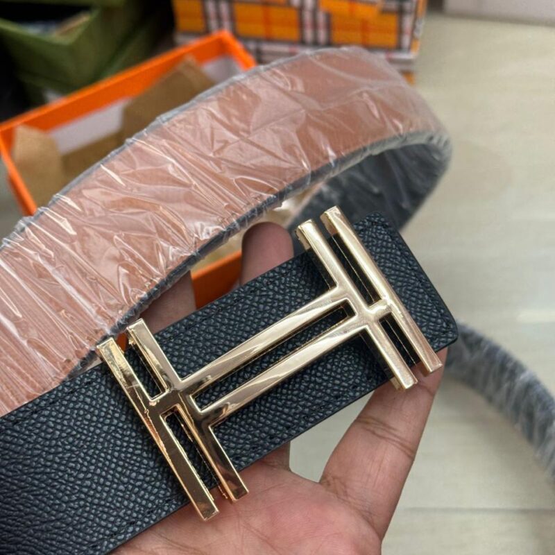 Buy First Copy Hermes Style H Buckle Leather Belt for Men & Women - Master Quality 7A Mirror at Lowest Price Online India