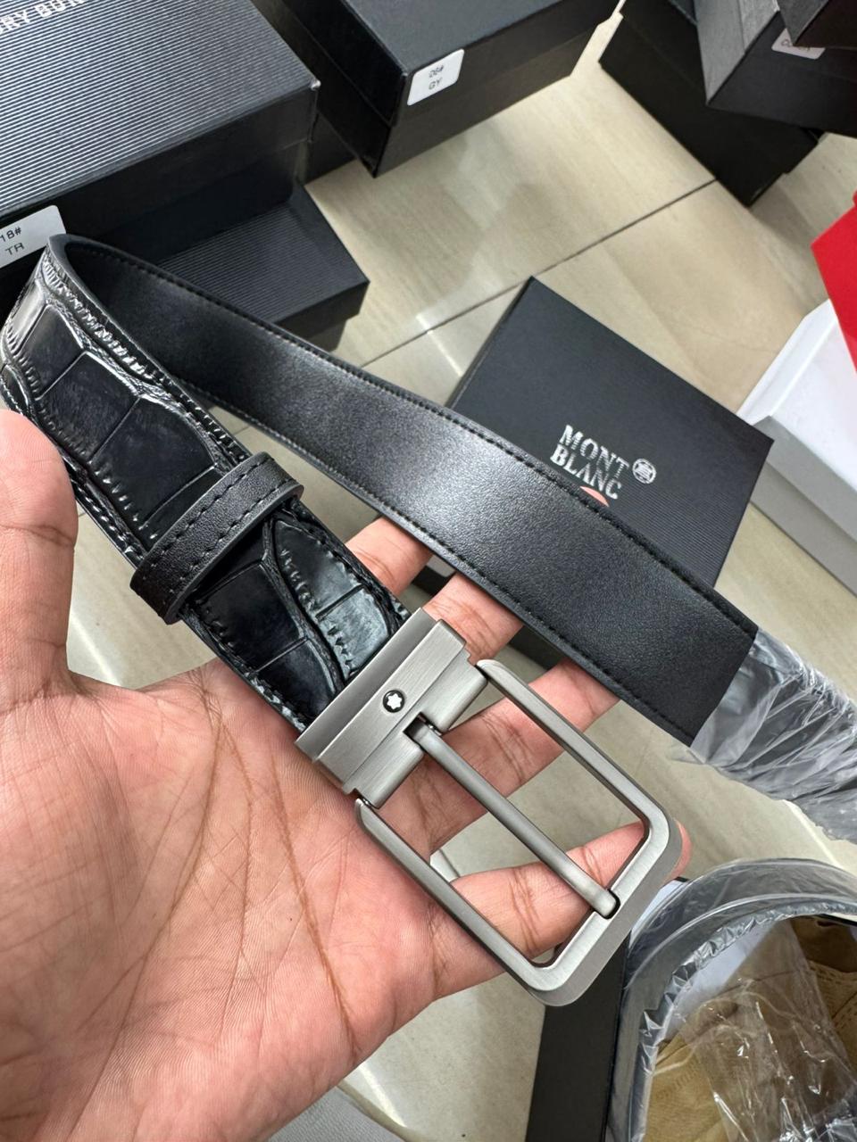 Buy First Copy Montblanc Men’s Belt - Master Quality 7A Mirror at Lowest Price Online India