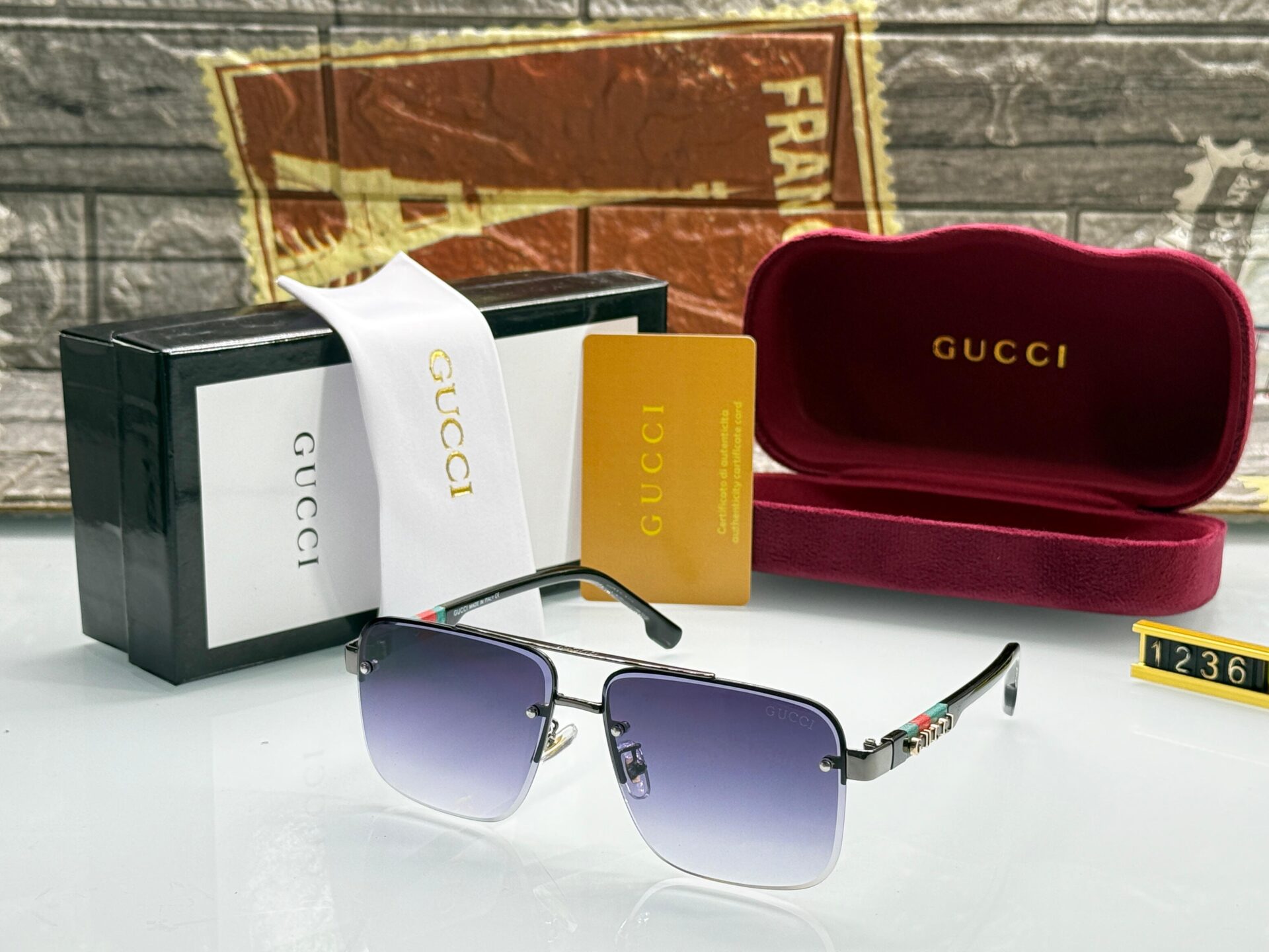 Buy First Copy Gucci Men’s Sunglasses - Master Quality 7A Mirror at Lowest Price Online India