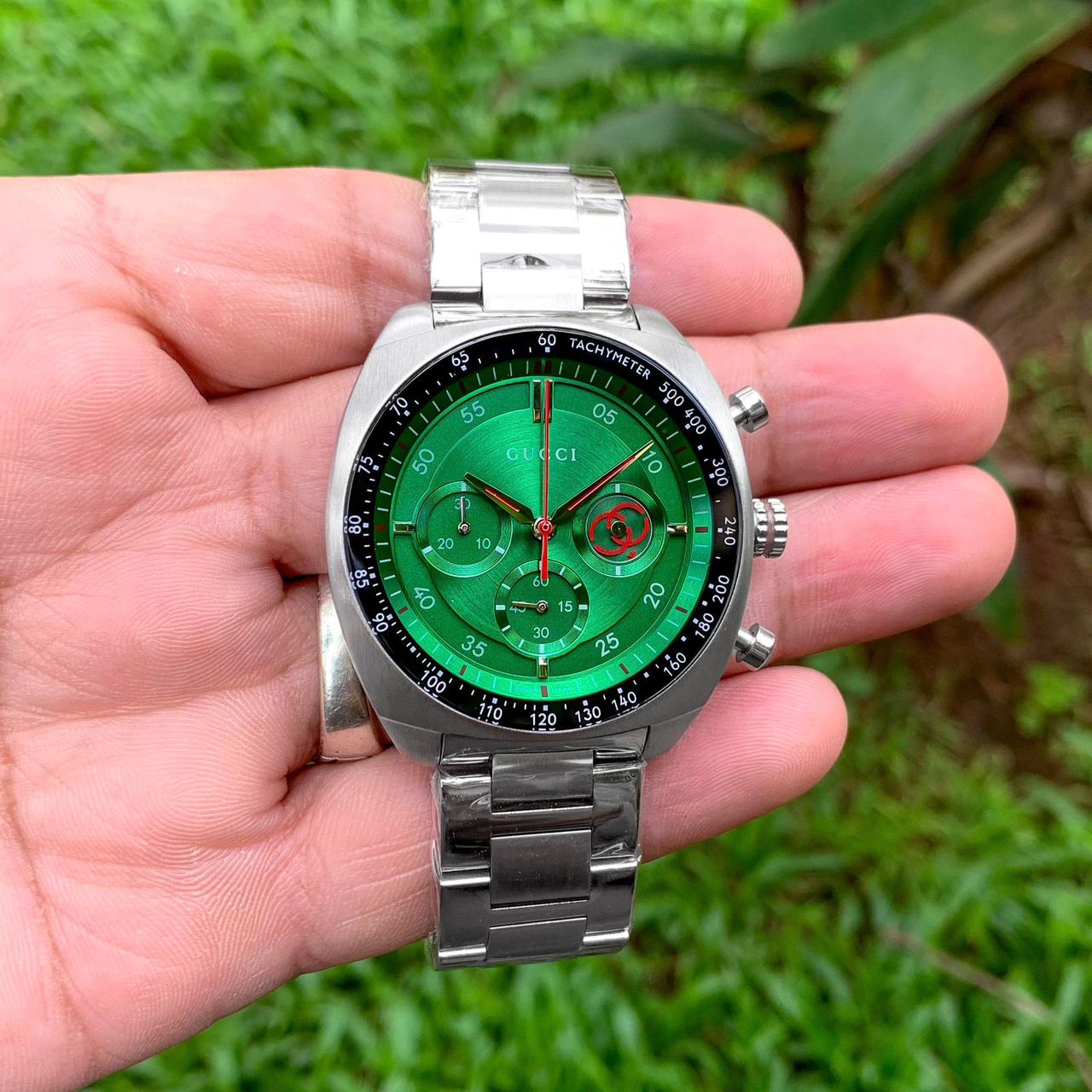 Buy First Copy Gucci Interlocking Men’s Stopwatch Chronograph Watch 41mm - Master Quality 7A Mirror at Lowest Price Online India