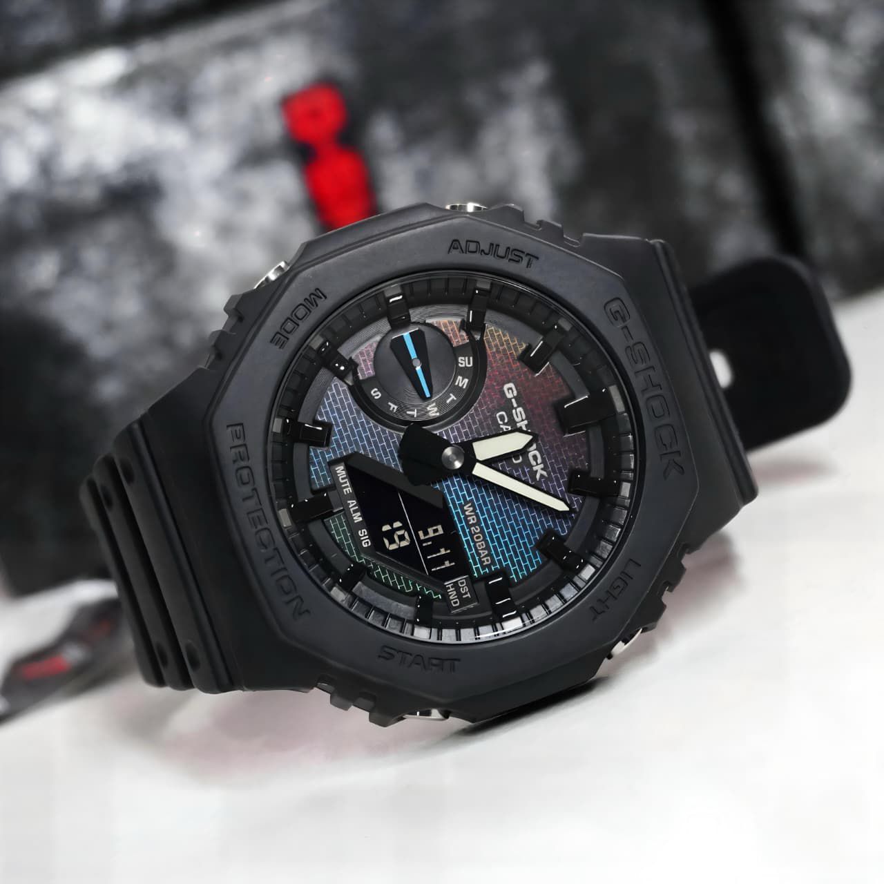 Buy First Copy G-Shock Casio Oak GA-2100RW-1A Unisex Watch - Master Quality 7A Mirror at Lowest Price Online India