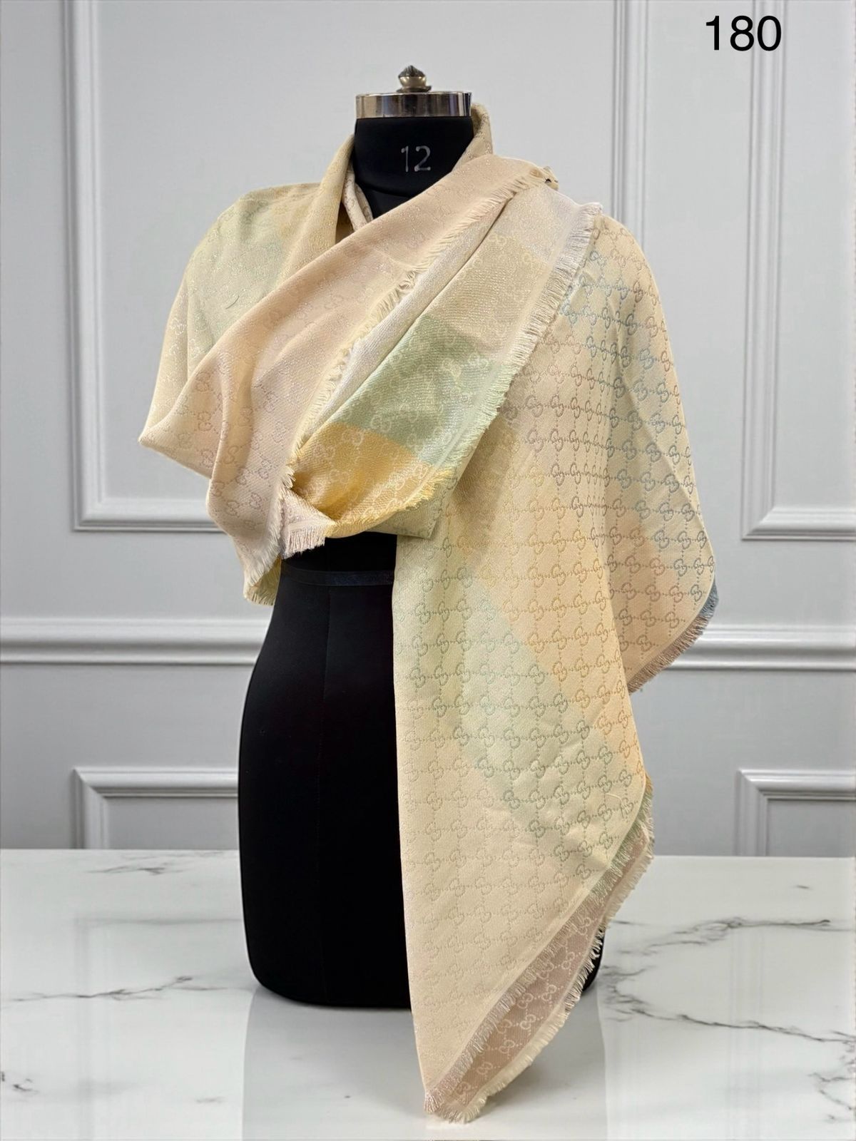 Buy First Copy Gucci Latest Unisex Woolen Stole - Master Quality 7A Mirror at Lowest Price Online India