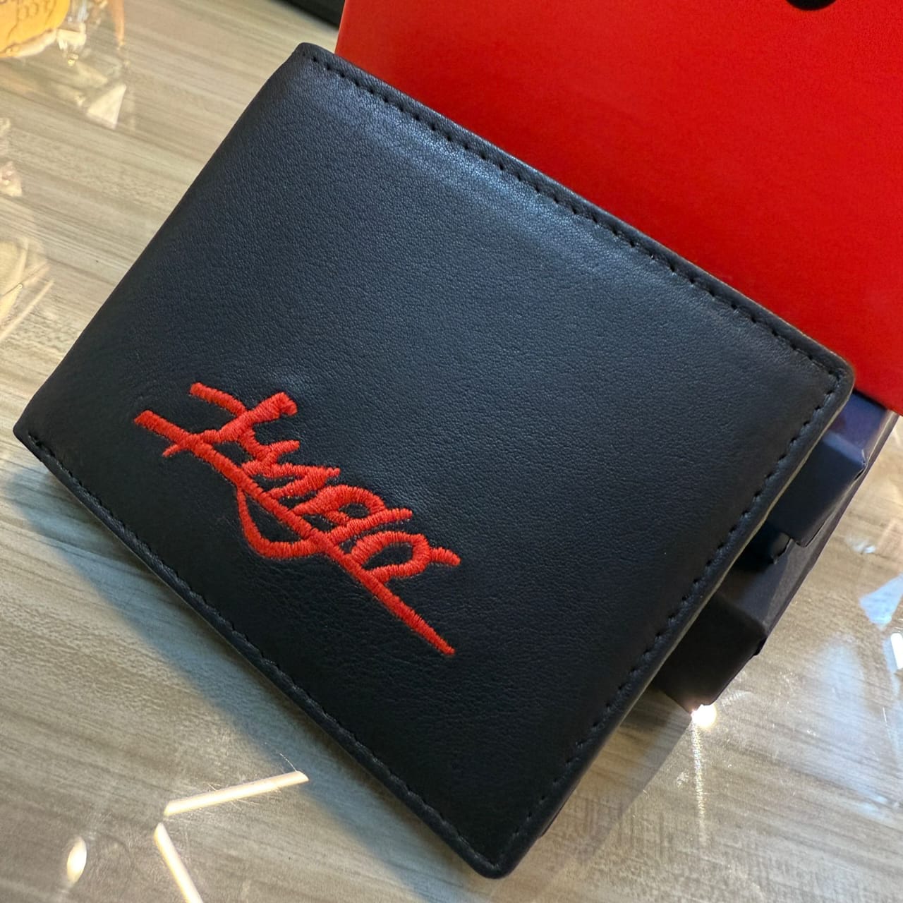 Buy First Copy Hugo Boss Men’s Premium Wallet - Master Quality 7A Mirror at Lowest Price Online India