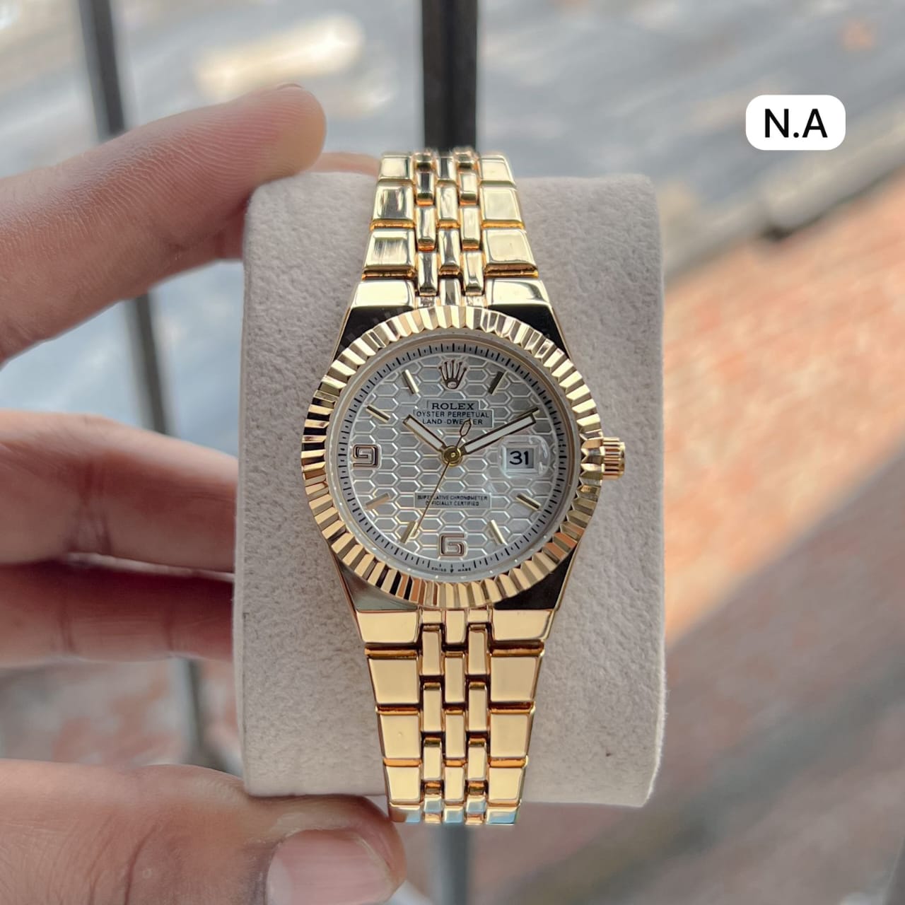 Buy First Copy Rolex Oyster Perpetual Land-Dweller Women’s Quartz Watches - Master Quality 7A Mirror at Lowest Price Online India