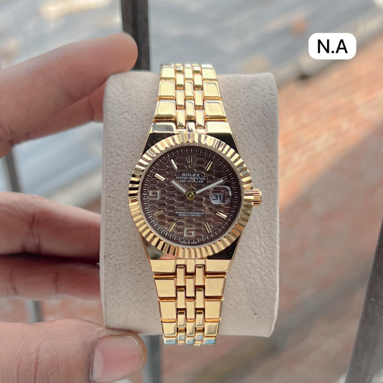 Buy First Copy Rolex Oyster Perpetual Land-Dweller Women’s Quartz Watches - Master Quality 7A Mirror at Lowest Price Online India