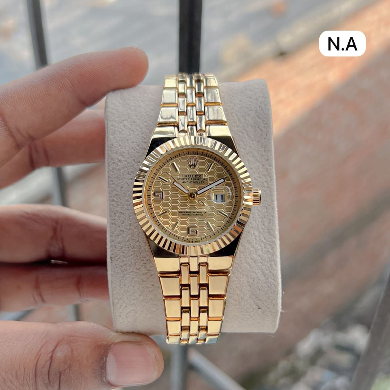 Buy First Copy Rolex Oyster Perpetual Land-Dweller Women’s Quartz Watches - Master Quality 7A Mirror at Lowest Price Online India
