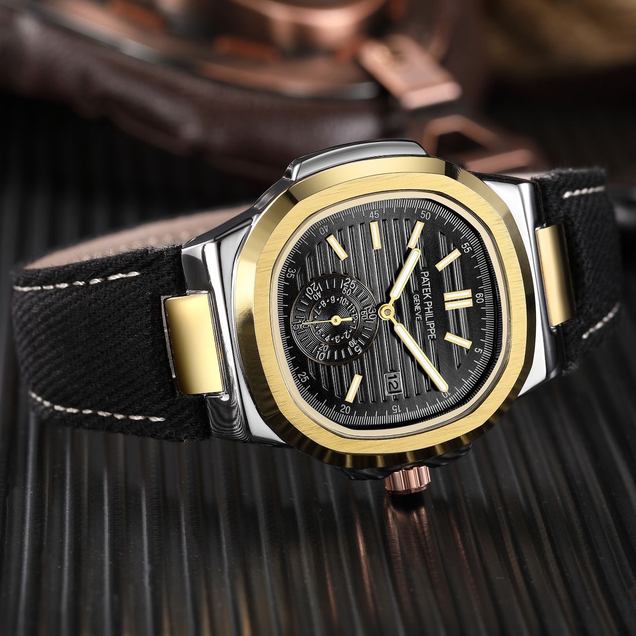Buy First Copy Patek Philippe Nautilus Men’s Watches - Master Quality 7A Mirror at Lowest Price Online India