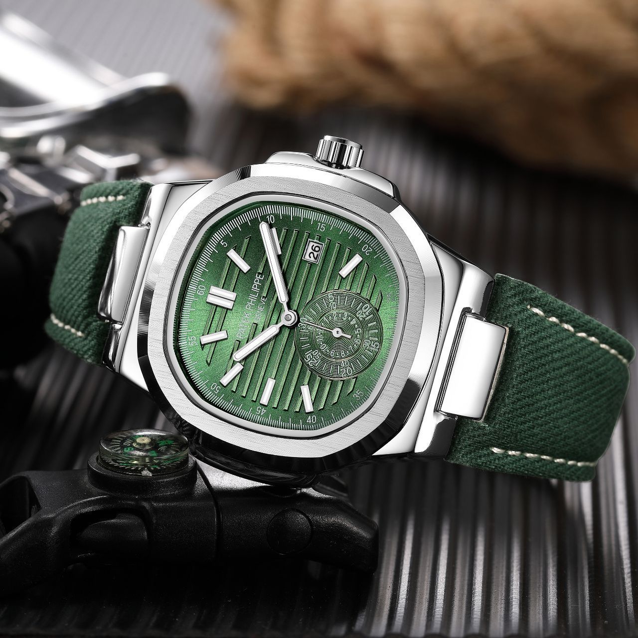 Buy First Copy Patek Philippe Nautilus Men’s Watches - Master Quality 7A Mirror at Lowest Price Online India