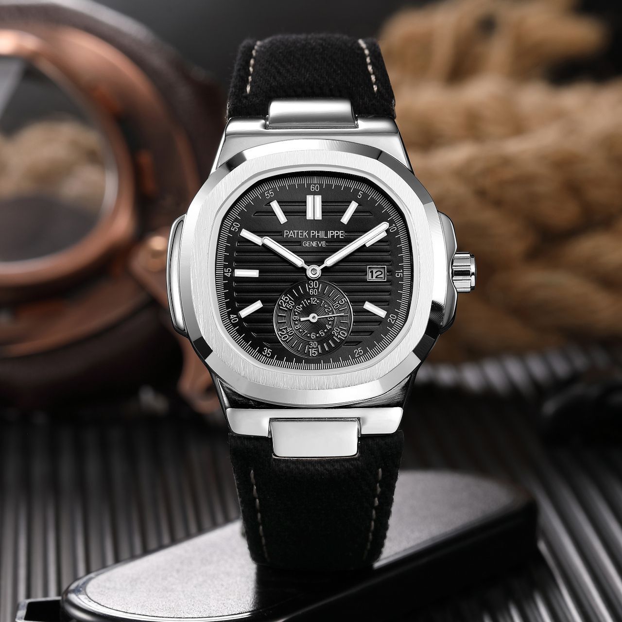Buy First Copy Patek Philippe Nautilus Men’s Watches - Master Quality 7A Mirror at Lowest Price Online India