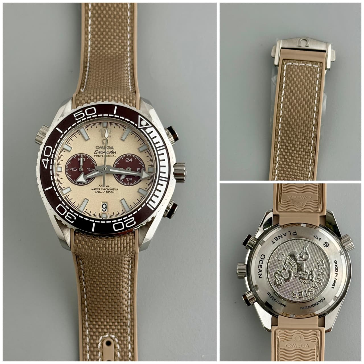 Buy First Copy Omega Seamaster Planet Ocean 600M Men’s 41mm Chronograph Watch - Master Quality 7A Mirror at Lowest Price Online India