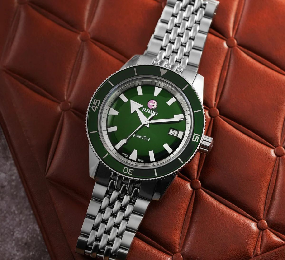 Buy First Copy Rado Captain Cook 42mm Automatic Men’s Watch - Master Quality 7A Mirror at Lowest Price Online India