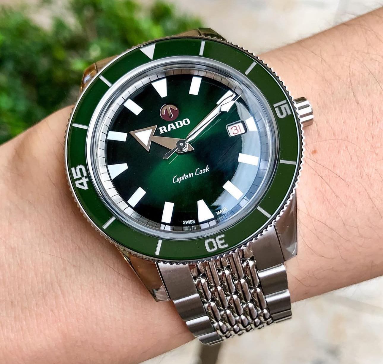 Buy First Copy Rado Captain Cook 42mm Automatic Men’s Watch - Master Quality 7A Mirror at Lowest Price Online India