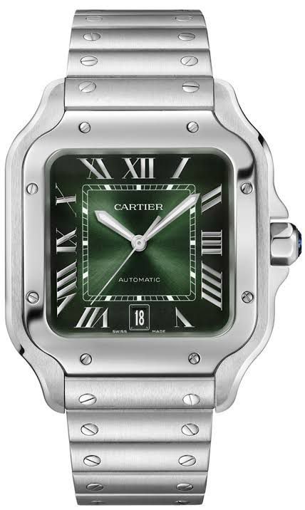 Buy First Copy Cartier Santos 43mm Automatic Men’s Watch - Master Quality 7A Mirror at Lowest Price Online India