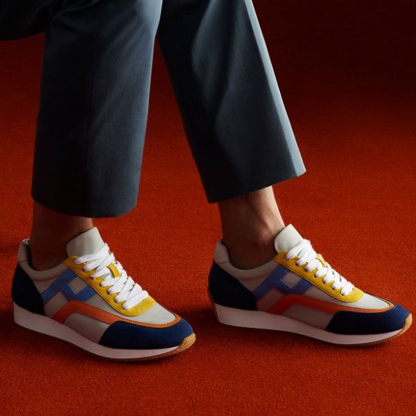 Buy First Copy Hermes Low-Top Runner multi Color Men’s Shoes - Master Quality 7A Mirror at Lowest Price Online India