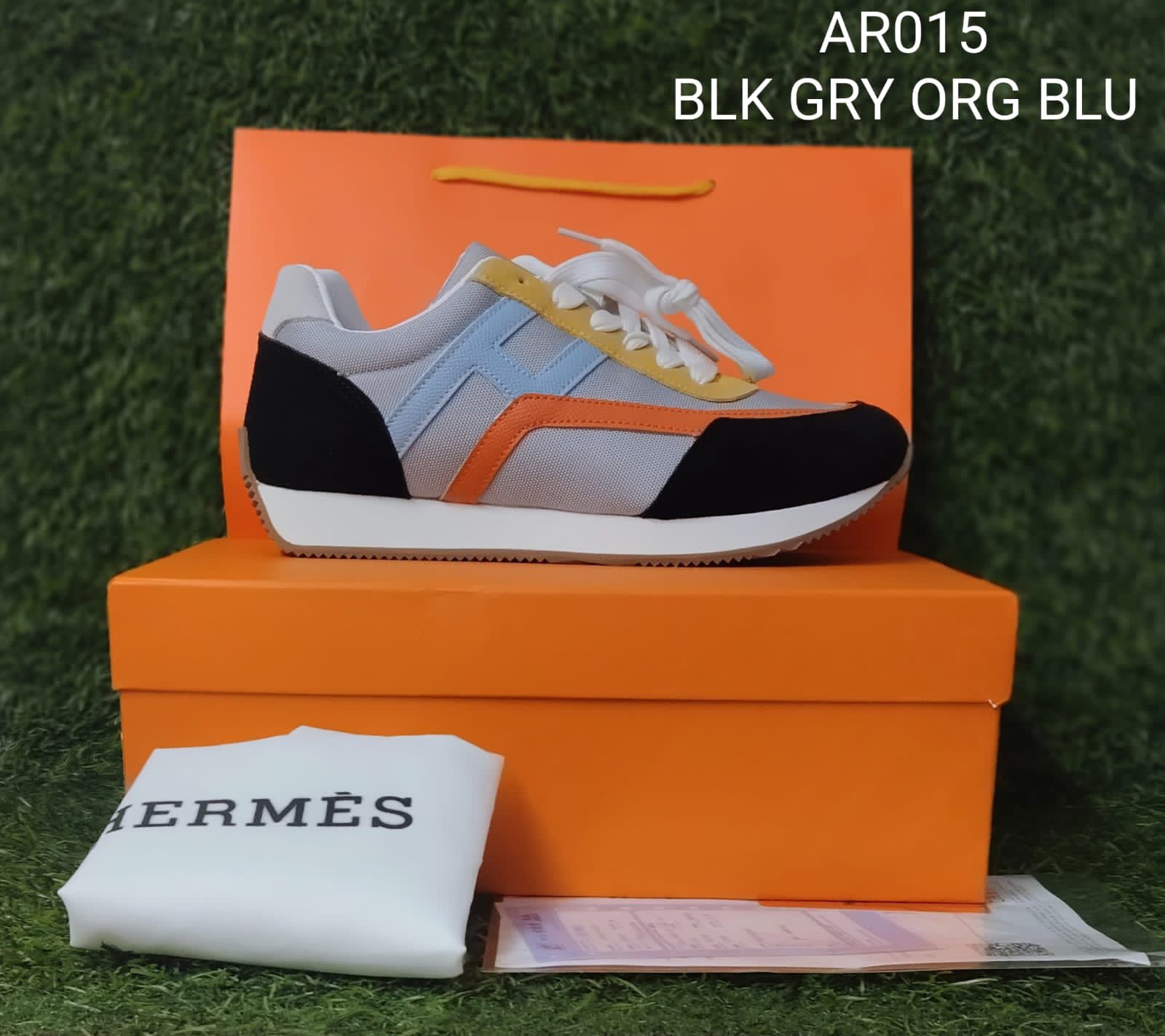 Buy First Copy Hermes Low-Top Runner multi Color Men’s Shoes - Master Quality 7A Mirror at Lowest Price Online India