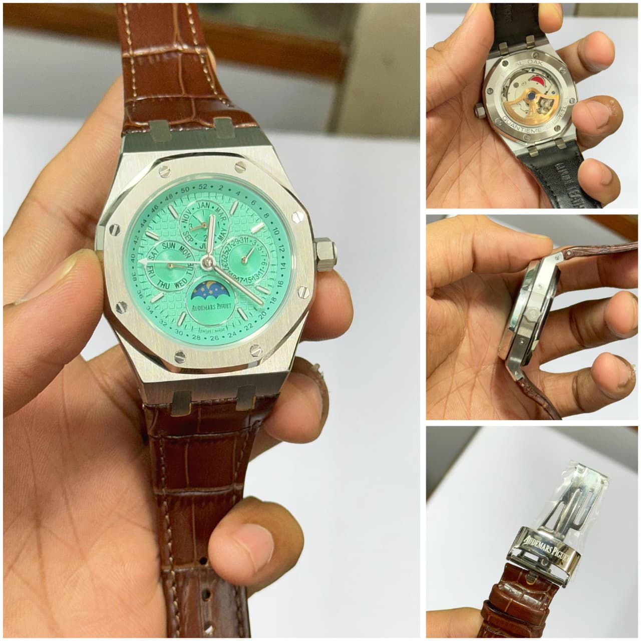 Buy First Copy Audemars Piguet Royal Oak Jumbo Men’s Automatic Watch 43mm - Master Quality 7A Mirror at Lowest Price Online India
