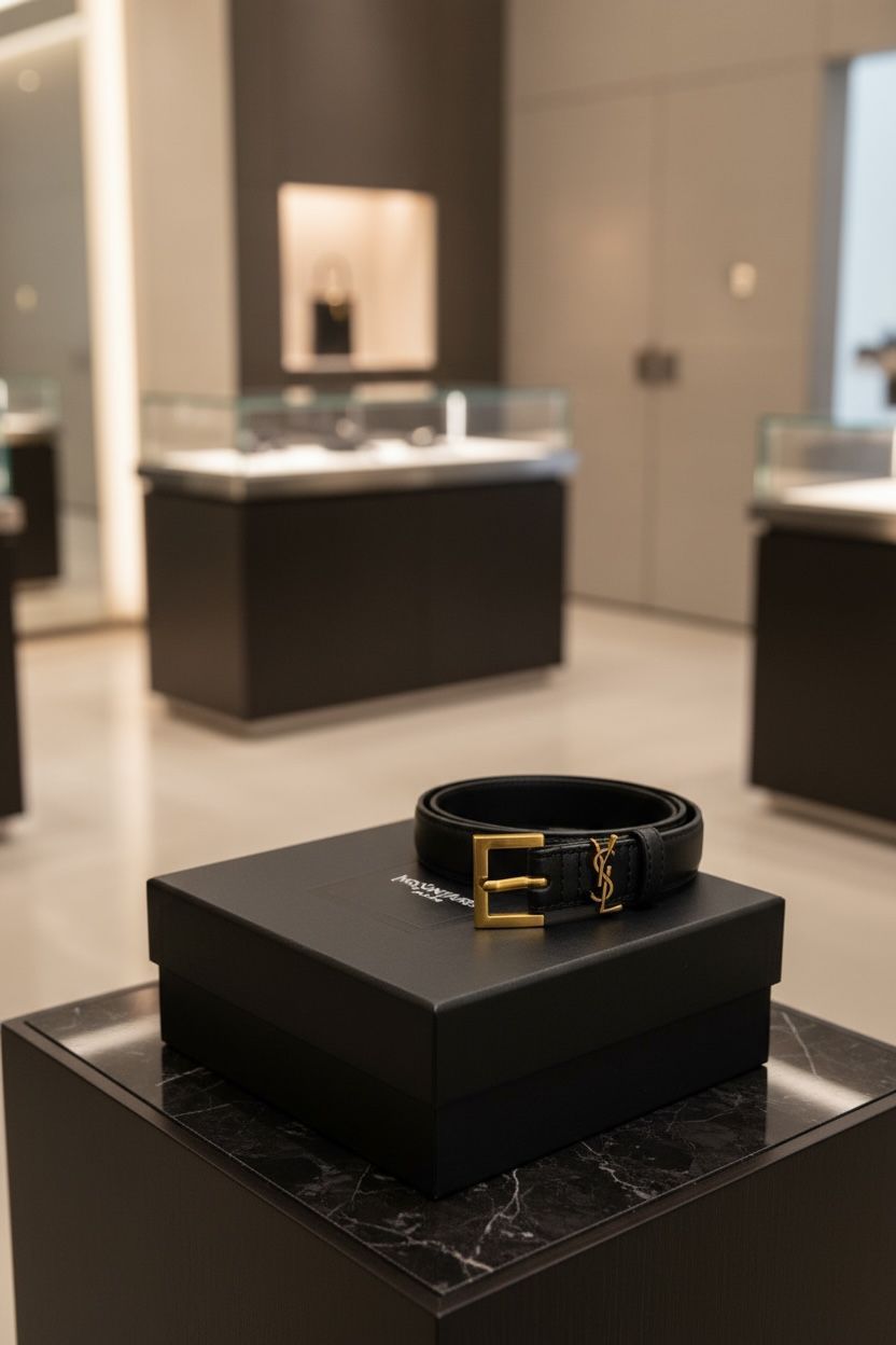 Buy First Copy Yves Saint Laurent (YSL) Authentic Women’s Leather Belts - Master Quality 7A Mirror at Lowest Price Online India