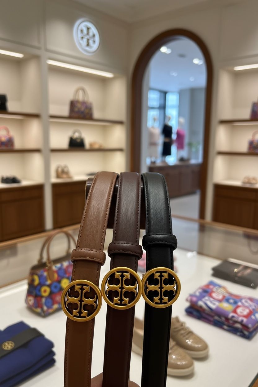 Buy First Copy Tory Burch Authentic Women’s Leather Belts - Master Quality 7A Mirror at Lowest Price Online India