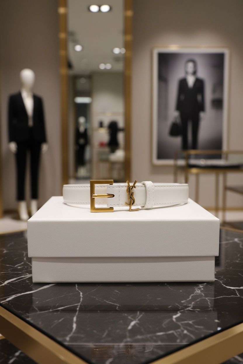 Buy First Copy Yves Saint Laurent (YSL) Authentic Women’s Leather Belts - Master Quality 7A Mirror at Lowest Price Online India